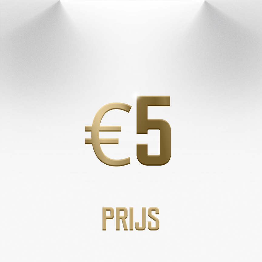 Geldprijs €5